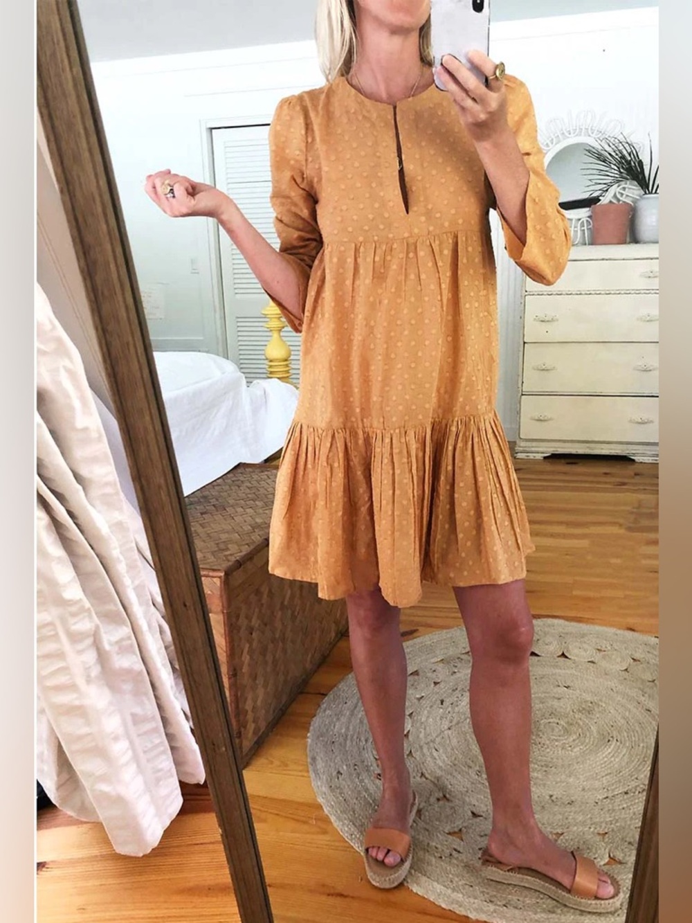 NWOT Emerson Fry Layla Dress in Honey XS